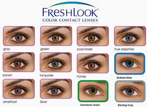freshlook colorblends turquoise olivero